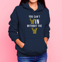 Load image into Gallery viewer, You Can't Win Without The W Hoodie - Navy