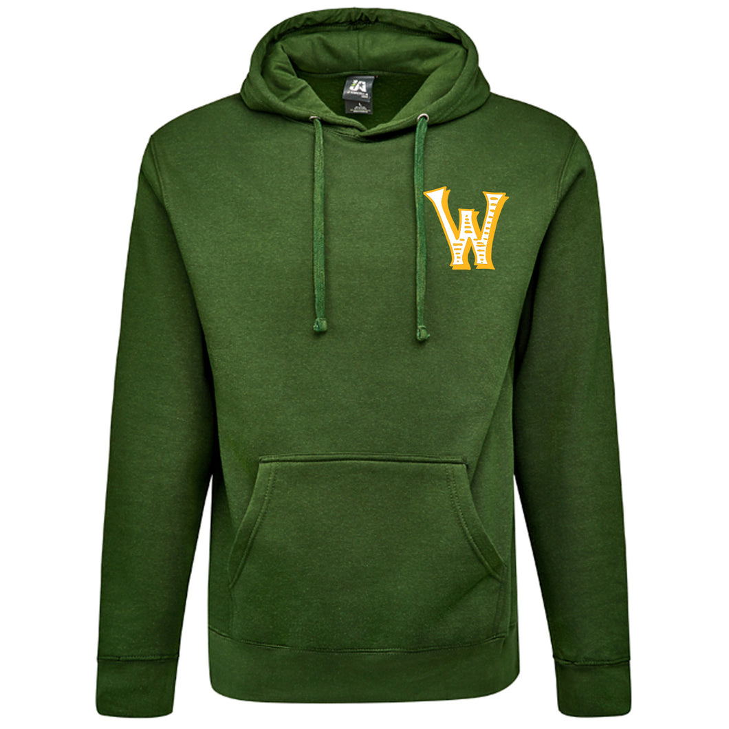 Woodson Whiskey W Left Chest Hoodie - Forest